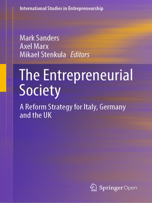 cover image of The Entrepreneurial Society